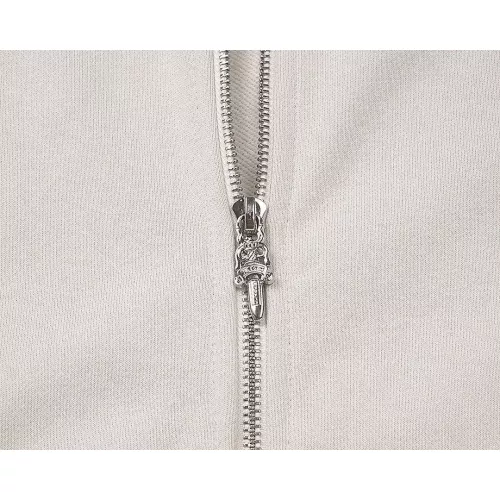 Replica Chrome Hearts Jackets Long Sleeved For Unisex #1365438 $82.00 USD for Wholesale