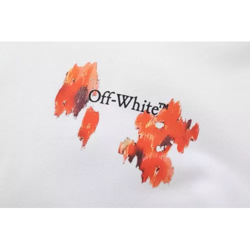 Replica Off-White Hoodies Long Sleeved For Unisex #1365484 $52.00 USD for Wholesale