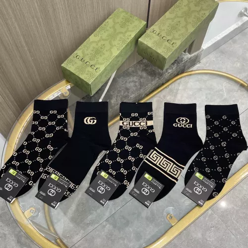 Gucci Socks #1365536 $25.00 USD, Wholesale Replica Gucci Socks
