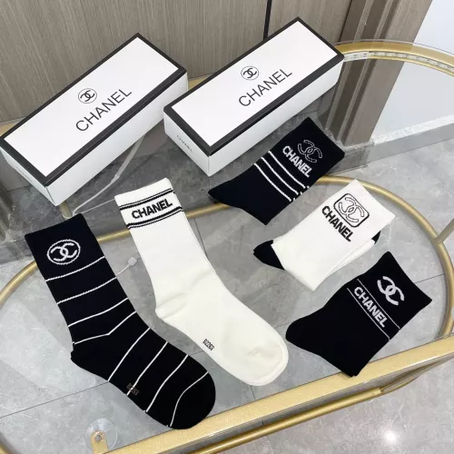 Replica Chanel Socks #1365542 $29.00 USD for Wholesale