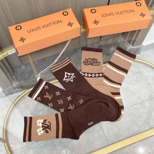 Replica Louis Vuitton LV Socks #1365545 $29.00 USD for Wholesale