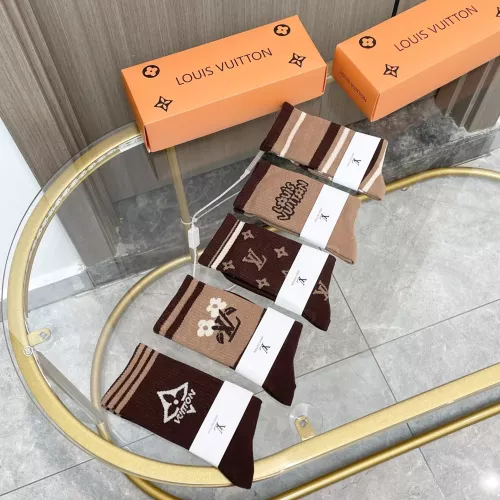 Replica Louis Vuitton LV Socks #1365545 $29.00 USD for Wholesale