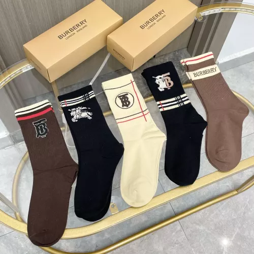 Replica Burberry Socks #1365546 $29.00 USD for Wholesale