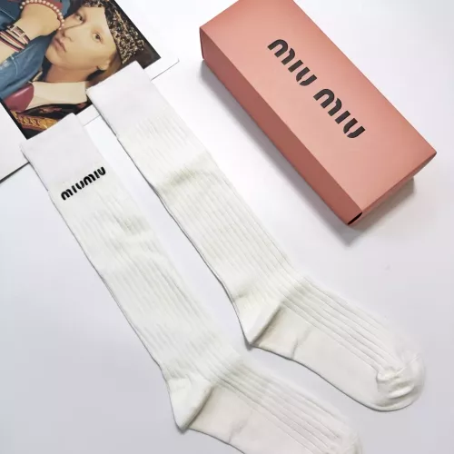 Replica MIU MIU Socks #1365566 $29.00 USD for Wholesale