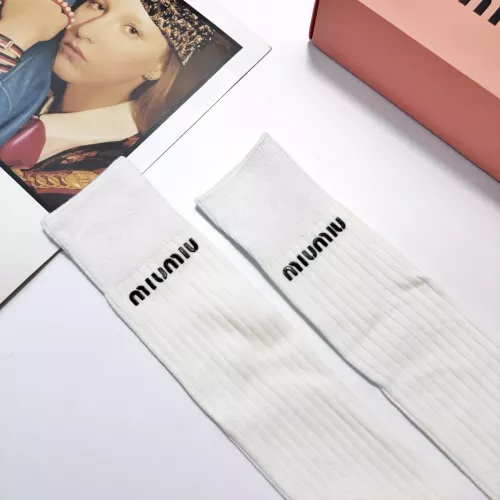 Replica MIU MIU Socks #1365566 $29.00 USD for Wholesale