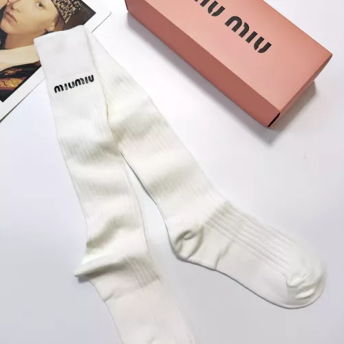 Replica MIU MIU Socks #1365566 $29.00 USD for Wholesale