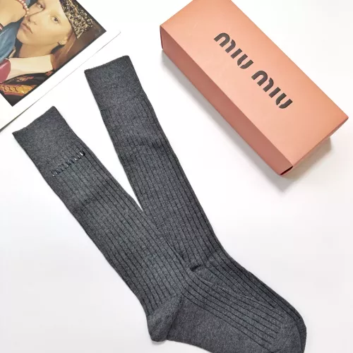 Replica MIU MIU Socks #1365567 $29.00 USD for Wholesale