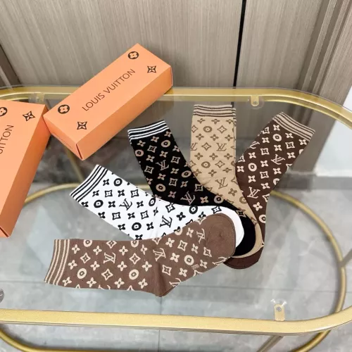 Replica Louis Vuitton LV Socks #1365584 $27.00 USD for Wholesale