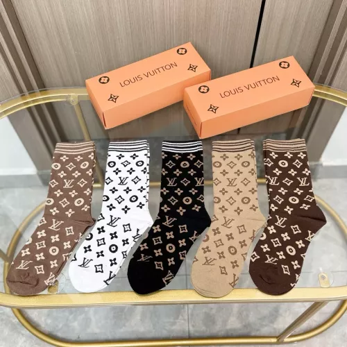 Replica Louis Vuitton LV Socks #1365584 $27.00 USD for Wholesale