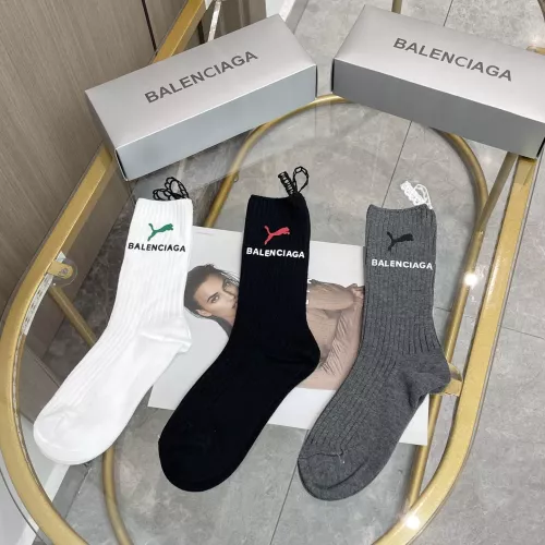 Replica Balenciaga Socks #1365595 $34.00 USD for Wholesale