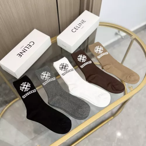 Replica Chrome Hearts Socks #1365599 $39.00 USD for Wholesale
