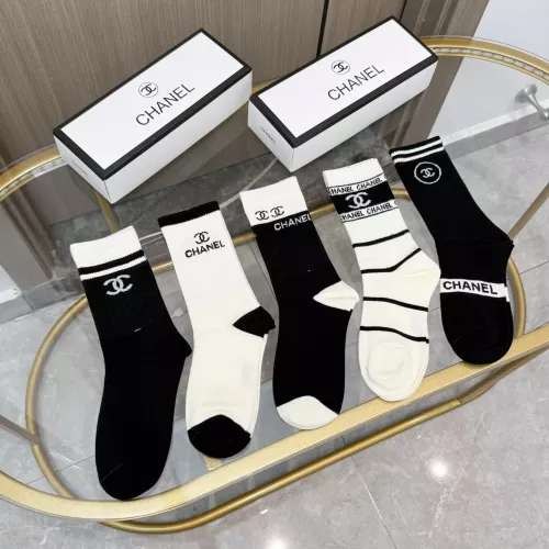 Replica Chanel Socks #1365605 $27.00 USD for Wholesale