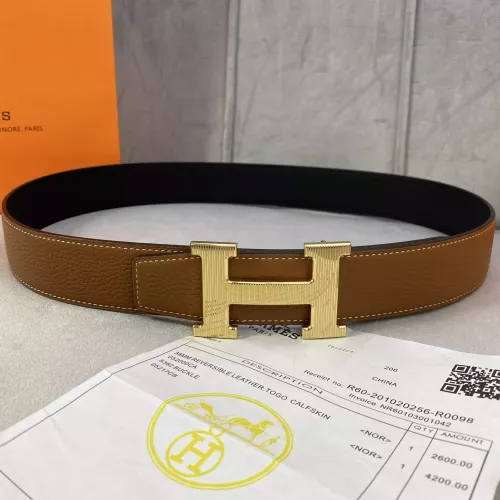Replica Hermes AAA Quality Belts For Men #1365615 $56.00 USD for Wholesale