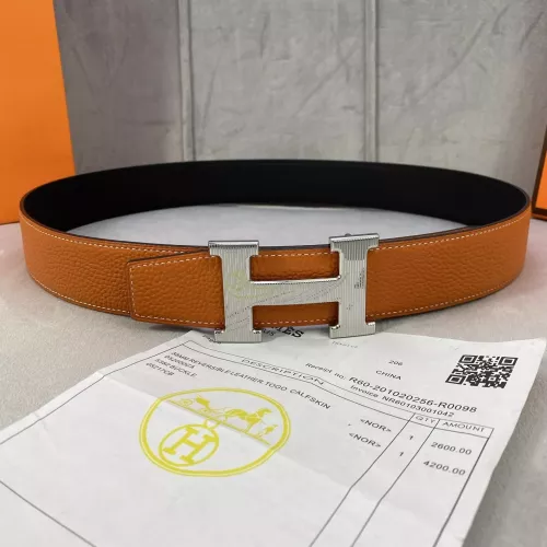 Replica Hermes AAA Quality Belts For Men #1365617 $56.00 USD for Wholesale