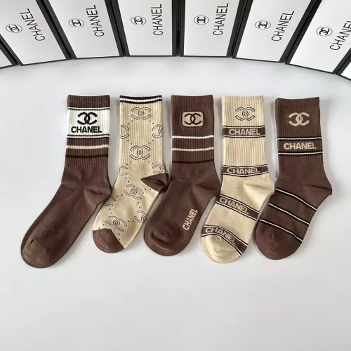 Replica Chanel Socks #1365634 $29.00 USD for Wholesale