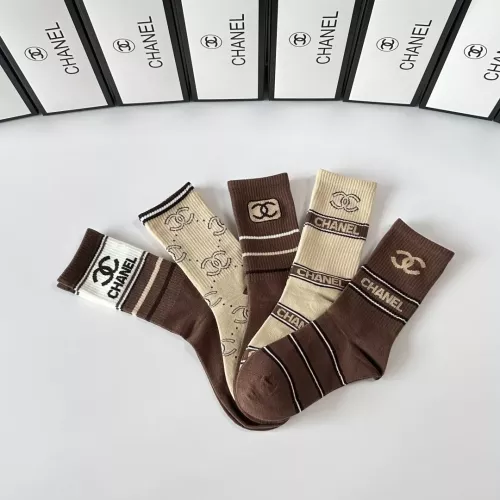 Replica Chanel Socks #1365634 $29.00 USD for Wholesale