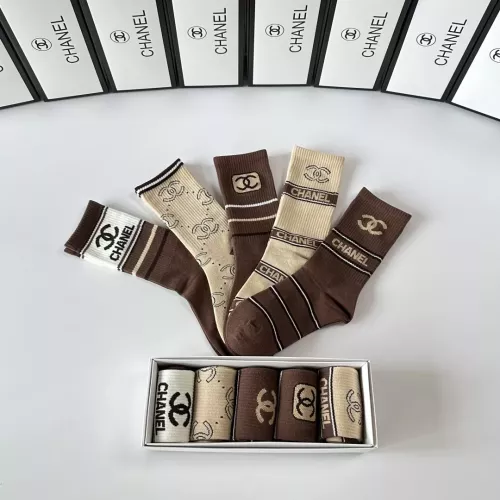 Replica Chanel Socks #1365634 $29.00 USD for Wholesale