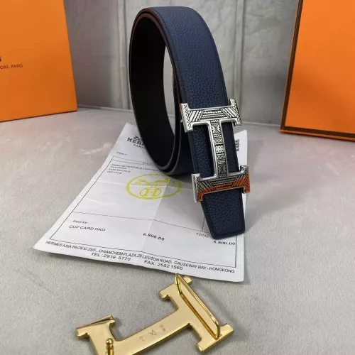 Replica Hermes AAA Quality Belts For Men #1365636 $64.00 USD for Wholesale