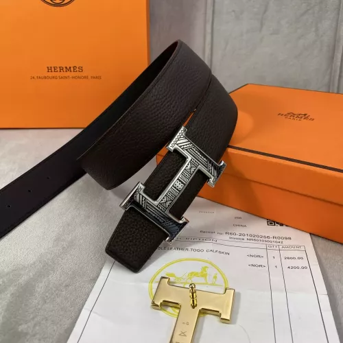 Replica Hermes AAA Quality Belts For Men #1365638 $64.00 USD for Wholesale