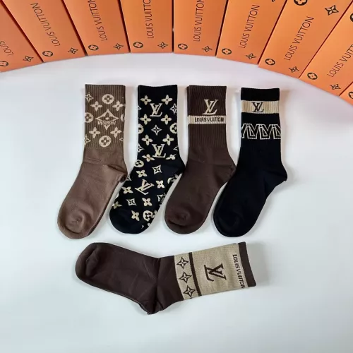 Replica Louis Vuitton LV Socks #1365641 $29.00 USD for Wholesale