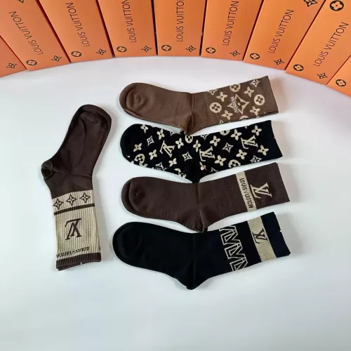 Replica Louis Vuitton LV Socks #1365641 $29.00 USD for Wholesale