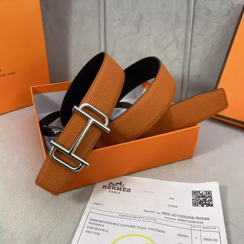 Replica Hermes AAA Quality Belts For Men #1365647 $64.00 USD for Wholesale