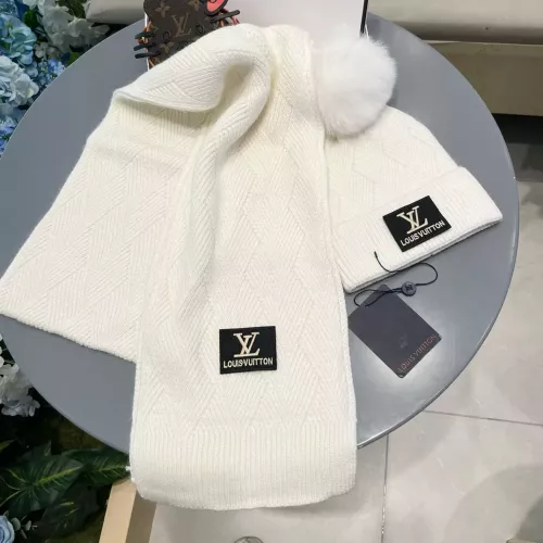 Replica Louis Vuitton LV Hat and Scarf Set #1365664 $64.00 USD for Wholesale