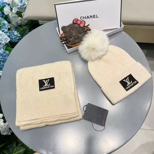 Replica Louis Vuitton LV Hat and Scarf Set #1365665 $64.00 USD for Wholesale