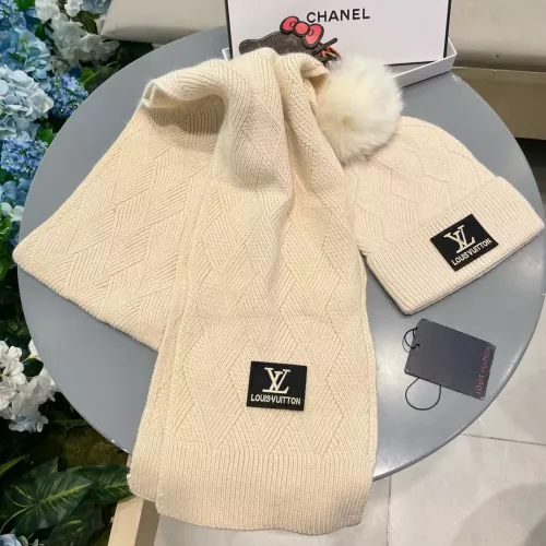 Replica Louis Vuitton LV Hat and Scarf Set #1365665 $64.00 USD for Wholesale
