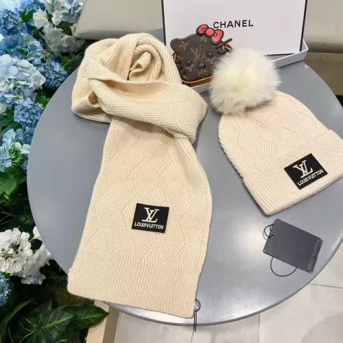 Replica Louis Vuitton LV Hat and Scarf Set #1365665 $64.00 USD for Wholesale