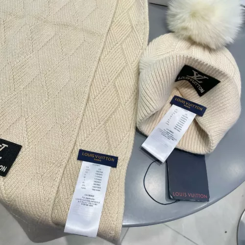 Replica Louis Vuitton LV Hat and Scarf Set #1365665 $64.00 USD for Wholesale