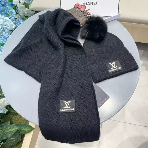 Replica Louis Vuitton LV Hat and Scarf Set #1365667 $64.00 USD for Wholesale