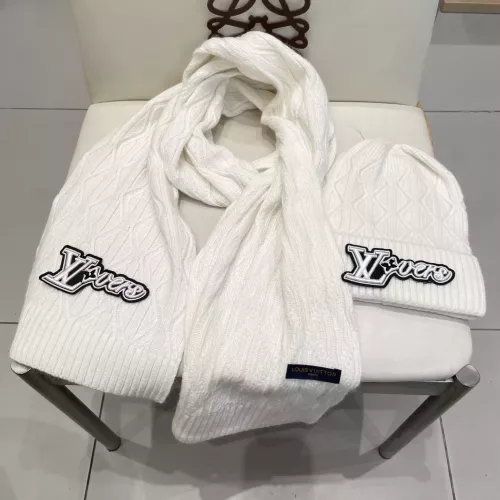 Replica Louis Vuitton LV Hat and Scarf Set #1365668 $64.00 USD for Wholesale