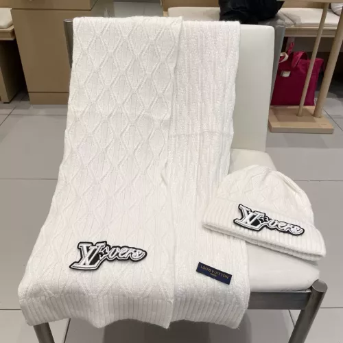 Replica Louis Vuitton LV Hat and Scarf Set #1365668 $64.00 USD for Wholesale