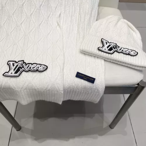 Replica Louis Vuitton LV Hat and Scarf Set #1365668 $64.00 USD for Wholesale