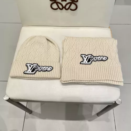 Replica Louis Vuitton LV Hat and Scarf Set #1365669 $64.00 USD for Wholesale