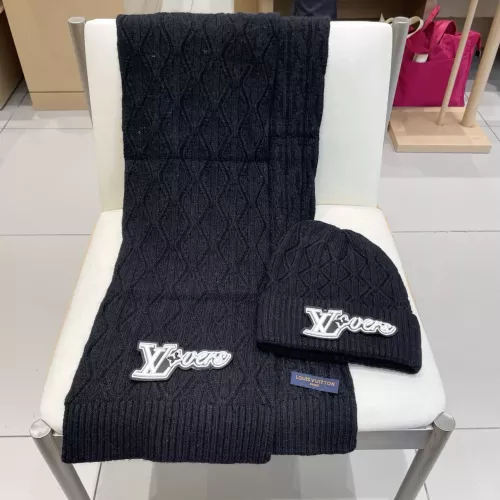 Replica Louis Vuitton LV Hat and Scarf Set #1365671 $64.00 USD for Wholesale
