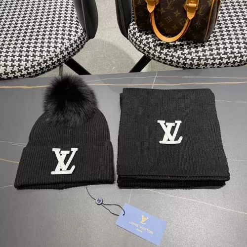 Replica Louis Vuitton LV Hat and Scarf Set #1365691 $64.00 USD for Wholesale