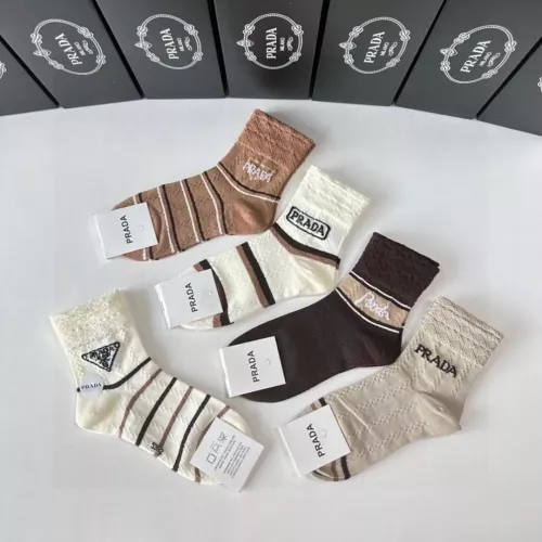 Replica Prada Socks #1365708 $27.00 USD for Wholesale