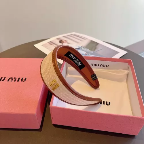 Replica MIU MIU Headband For Women #1365728 $27.00 USD for Wholesale