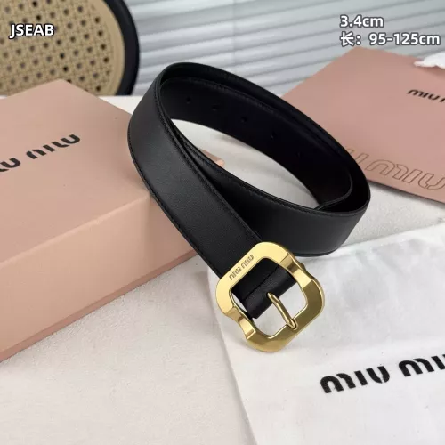 Replica MIU MIU AAA Quality Belts For Unisex #1365738 $48.00 USD for Wholesale