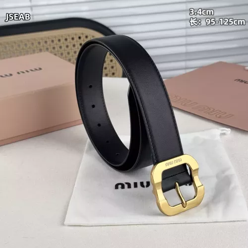 Replica MIU MIU AAA Quality Belts For Unisex #1365738 $48.00 USD for Wholesale