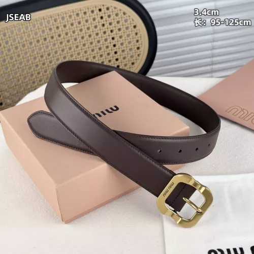 Replica MIU MIU AAA Quality Belts For Unisex #1365739 $48.00 USD for Wholesale