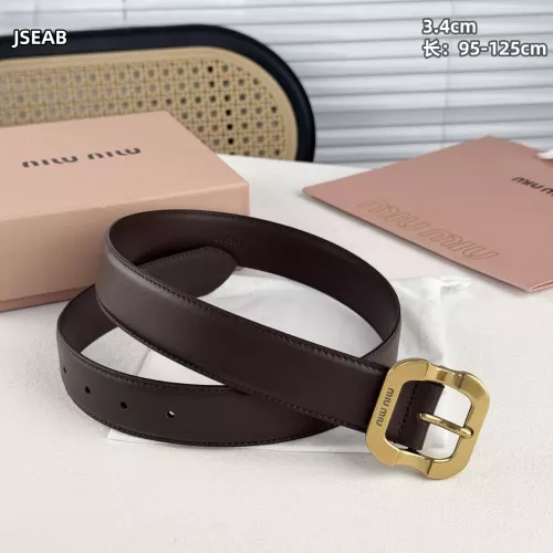 Replica MIU MIU AAA Quality Belts For Unisex #1365739 $48.00 USD for Wholesale