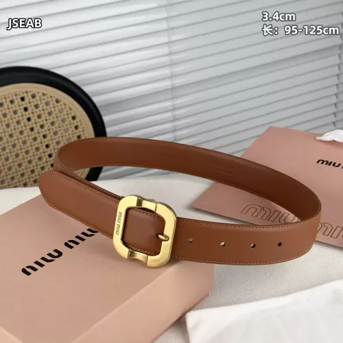 MIU MIU AAA Quality Belts For Unisex #1365741 $48.00 USD, Wholesale Replica MIU MIU AAA Quality Belts