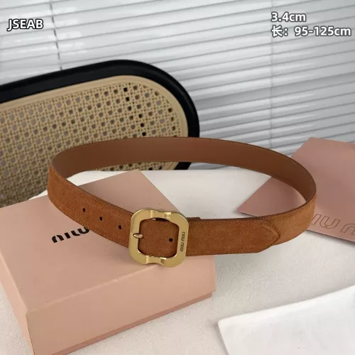 MIU MIU AAA Quality Belts For Unisex #1365742 $48.00 USD, Wholesale Replica MIU MIU AAA Quality Belts