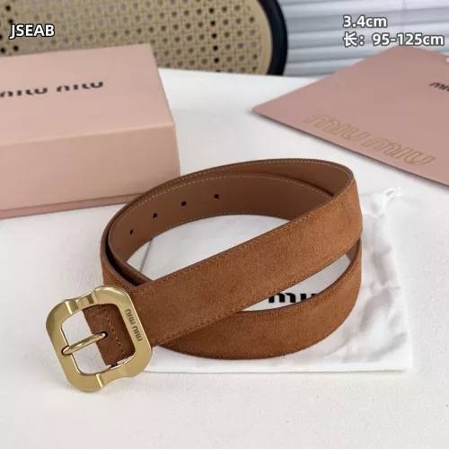 Replica MIU MIU AAA Quality Belts For Unisex #1365742 $48.00 USD for Wholesale