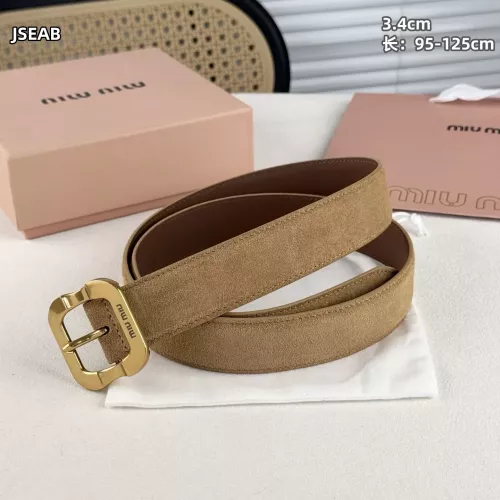 Replica MIU MIU AAA Quality Belts For Unisex #1365743 $48.00 USD for Wholesale