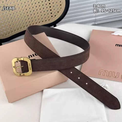 Replica MIU MIU AAA Quality Belts For Unisex #1365744 $48.00 USD for Wholesale