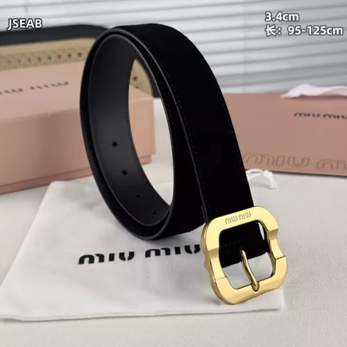 Replica MIU MIU AAA Quality Belts For Unisex #1365745 $48.00 USD for Wholesale